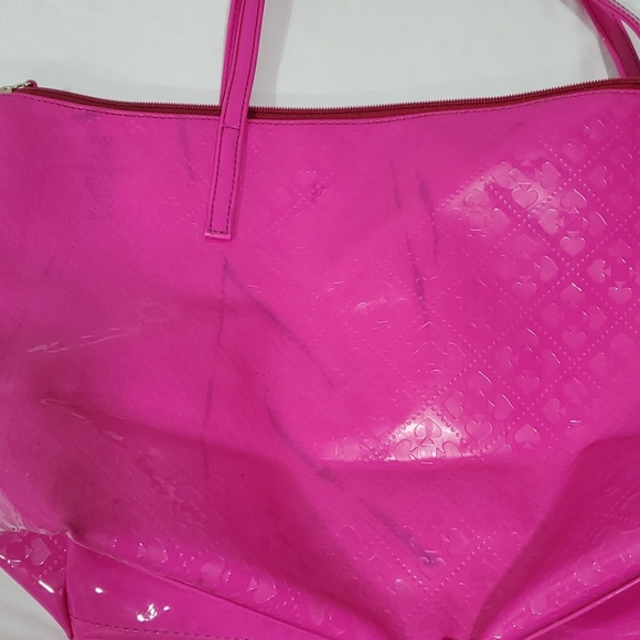 Kate Spade Embossed Hot Pink Tote - Picture 9 of 10